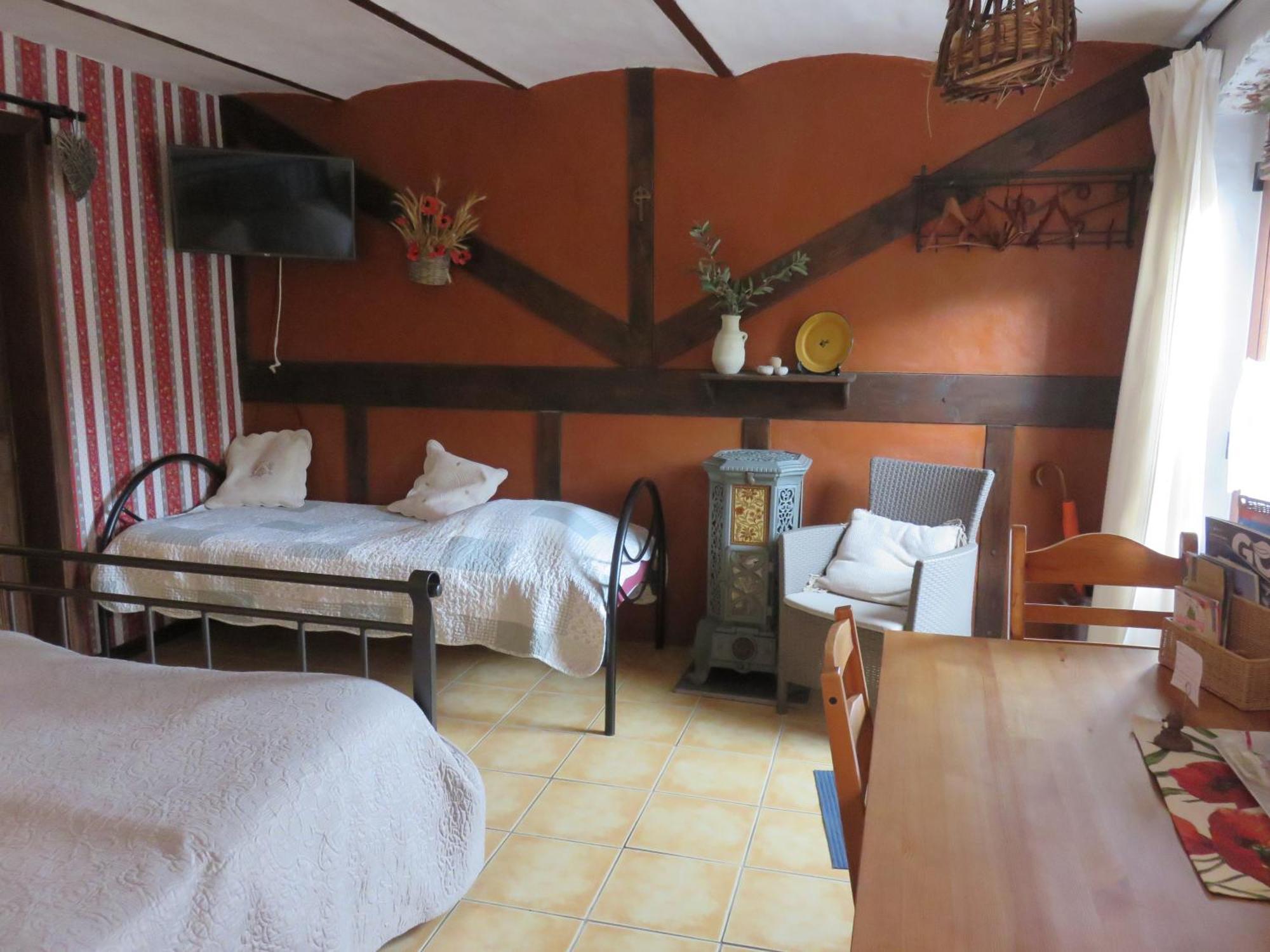B&B Ferme Du Petit Breuil Verviers Bagian luar foto